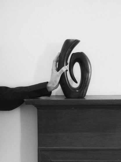 Form Poem: Abstract Sculptural Vase
