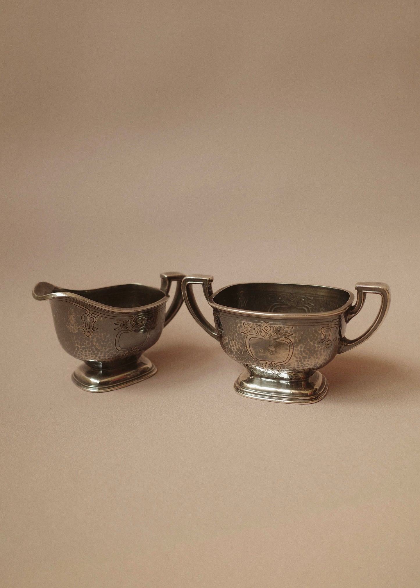 Silver Service: Sugar & Creamer Set