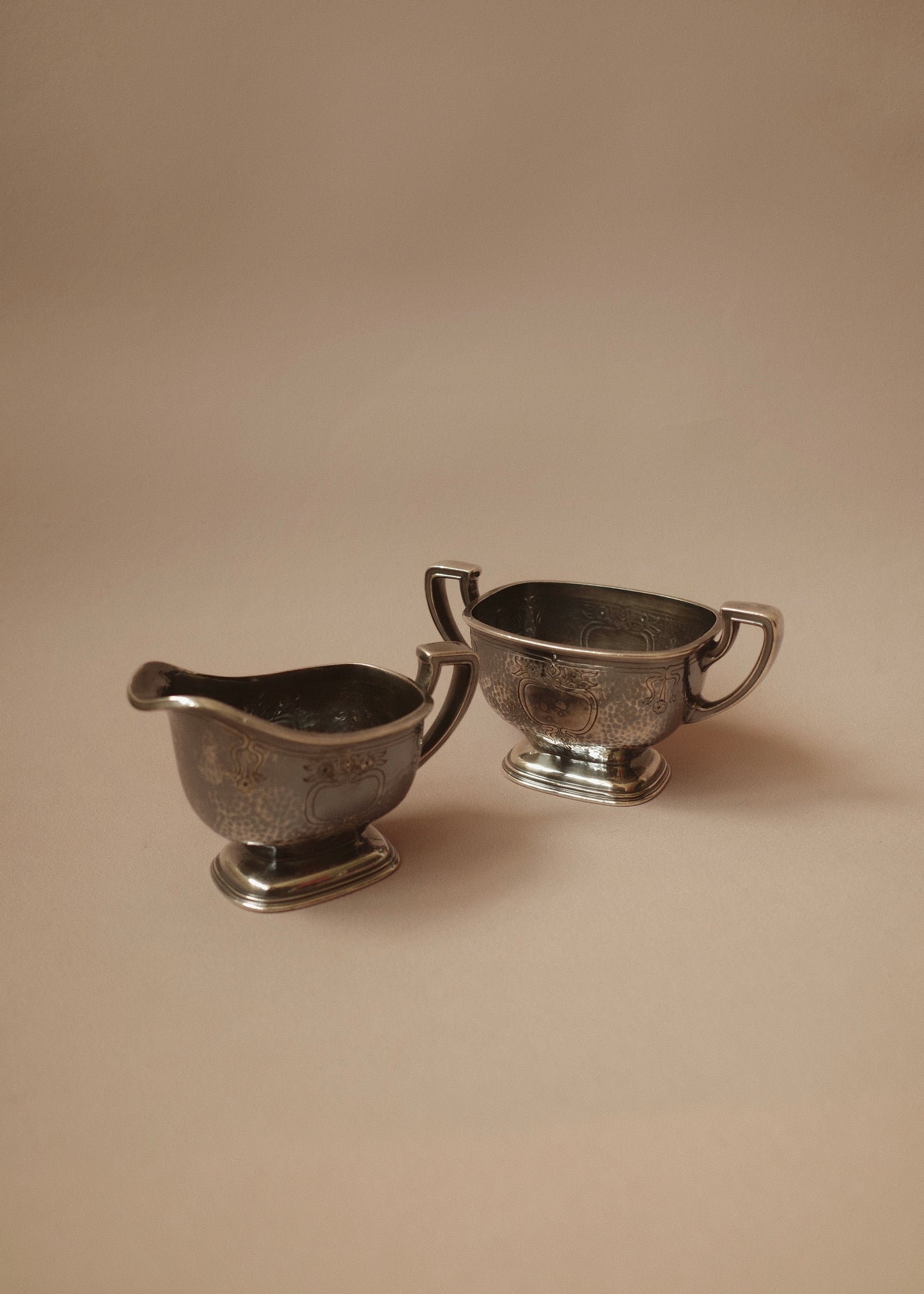 Silver Service: Sugar & Creamer Set