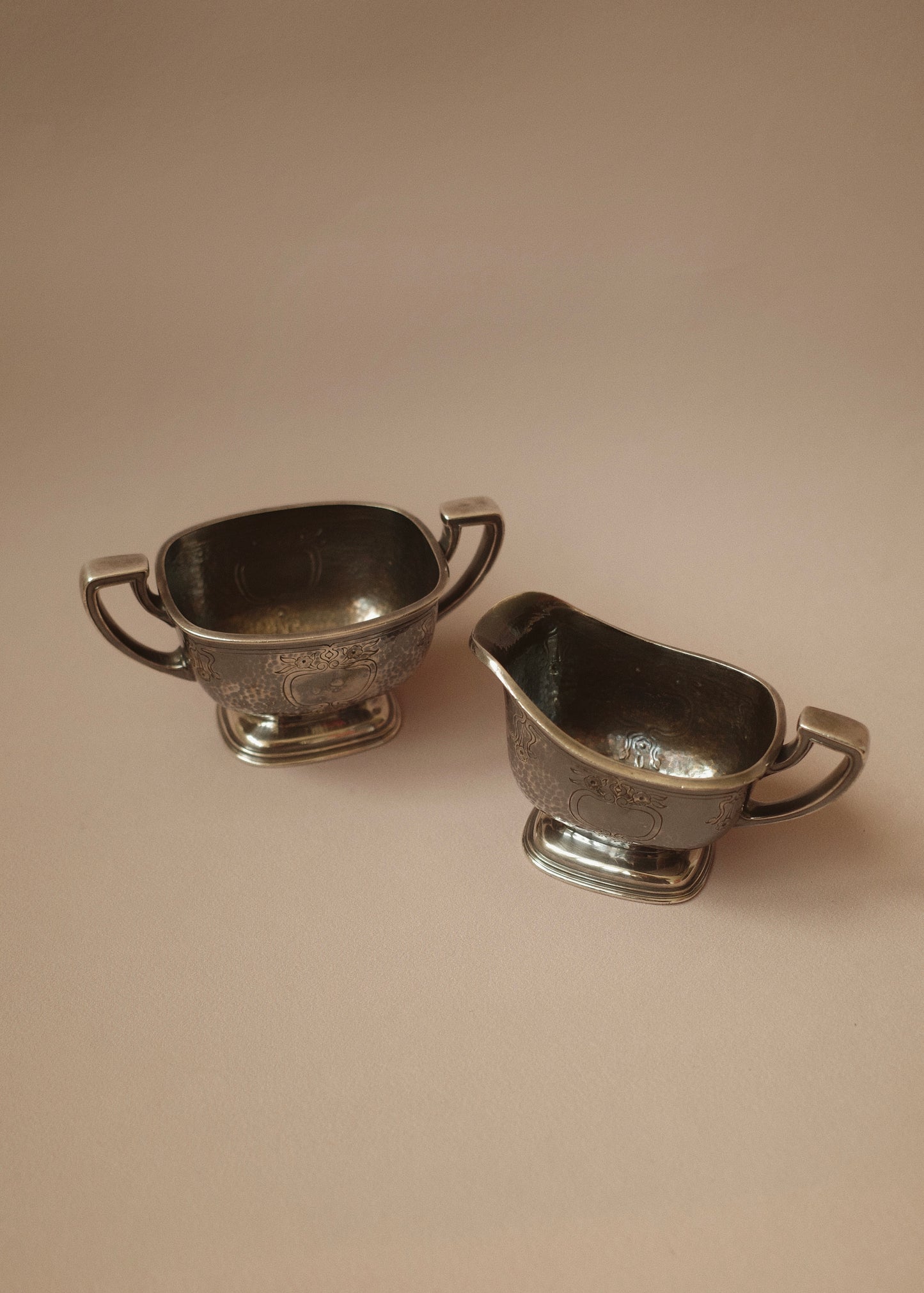 Silver Service: Sugar & Creamer Set