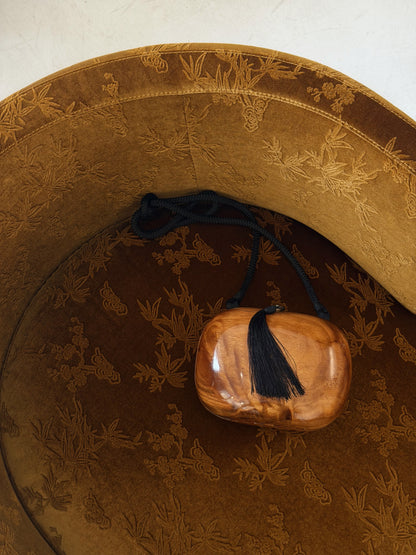 CARVED TASSEL BAG